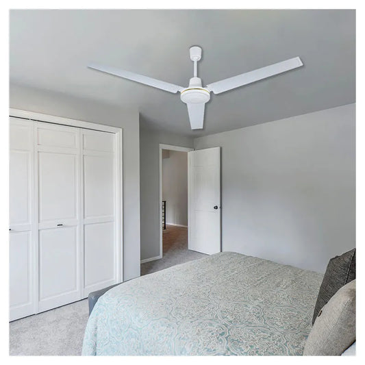 Ceiling fan 56” 3 blades white designers lighting