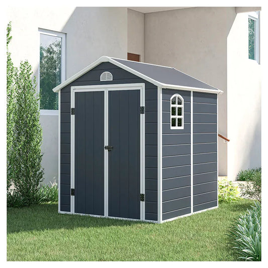 Plastic garden storage house 190 x 192 x 226