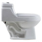 Toilet Agri Aqua Nuova one-piece elongated white dual flush