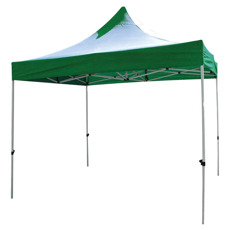 Square folding awning 300 x 300 x 300 cm green