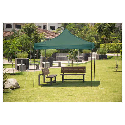 Square folding awning 300 x 300 x 300 cm green